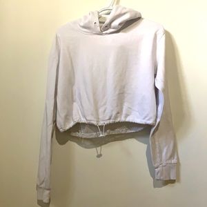 Crop top with open back